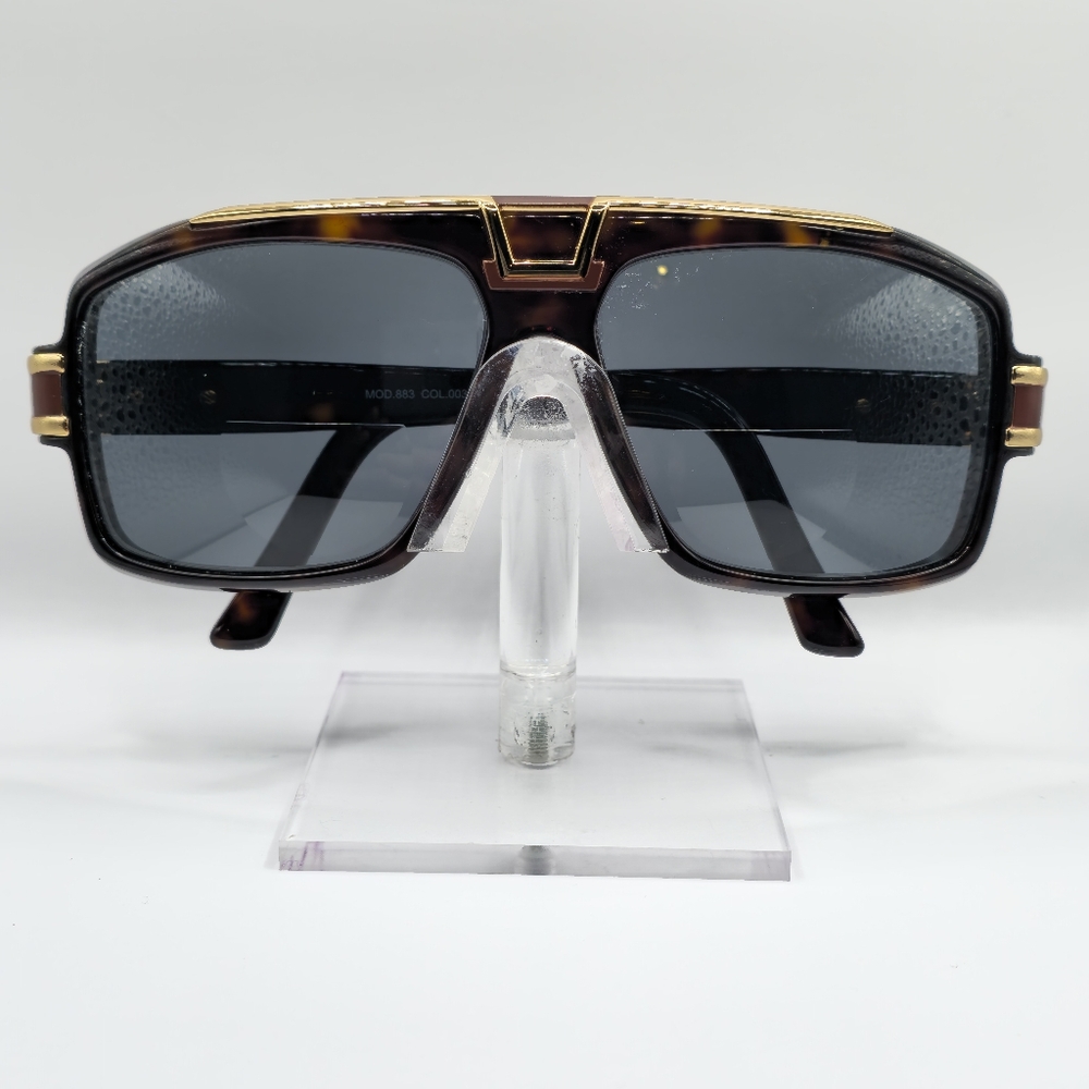 Cazal Brown Tortoise & Gold Sunglass Frame